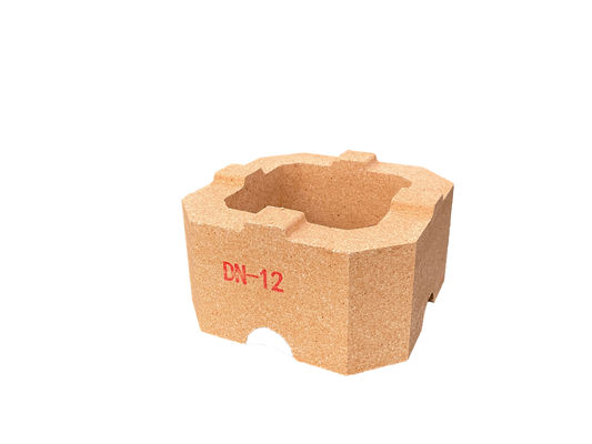 خرید 1520C آجر آتش گرم DN12 آجر مقاوم در برابر گرما online manufacture