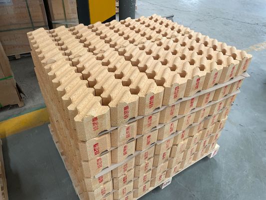 خرید 80-83% Al2O3 آجر لنگر آلومینیوم بالا آجر آتش با دمای بالا سفارشی online manufacture