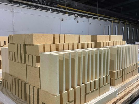 خرید Al2O3 55-70٪ آلومینا آجر آتشین شکل سفارشی آجر آلومینا بالا online manufacture