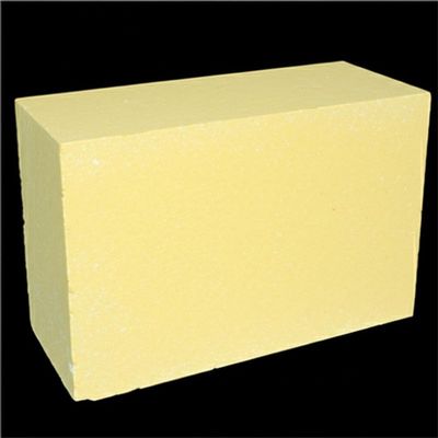 خرید Light Yellow High Alumina Refractory Brick Smooth Surface and Ash 0.3% for Refractory Solutions online manufacture