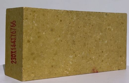خرید Light Yellow High Alumina Refractory Brick with Ash 0.3% and High Porocity of 22% online manufacture