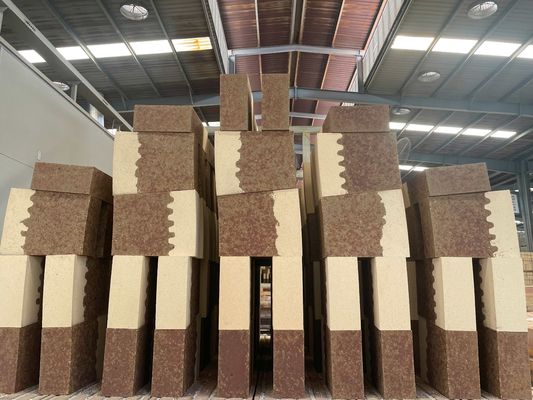 1650C باکسیت سیلیکا آجر مولیت برای کوره های سیمان، آجر عایق گرما